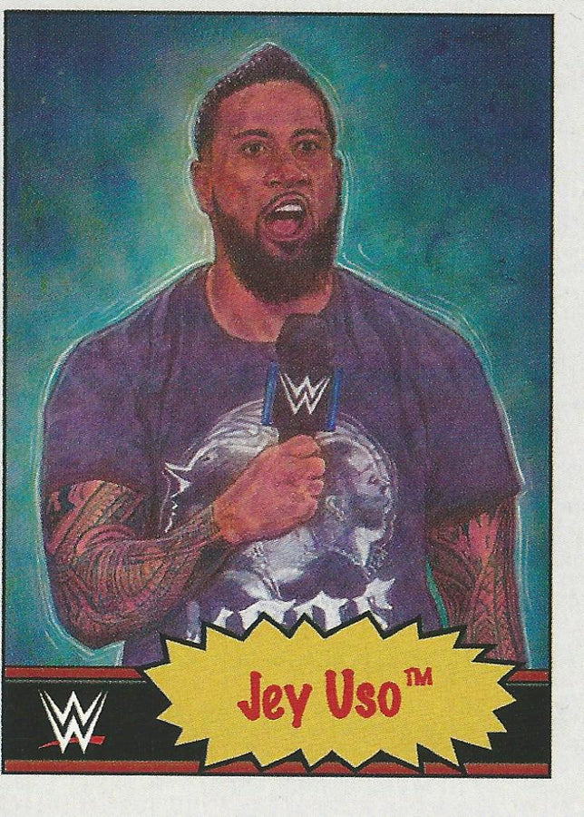 WWE Topps Living Set 2021 Jey Uso #13