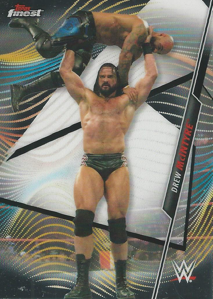 WWE Topps Finest 2020 Drew McIntyre #13