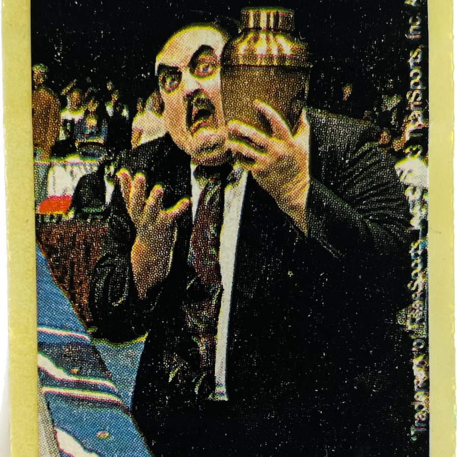 WWF Dunkin Bubble Gum Stickers (1993) No. 13 Paul Bearer PW Catalog