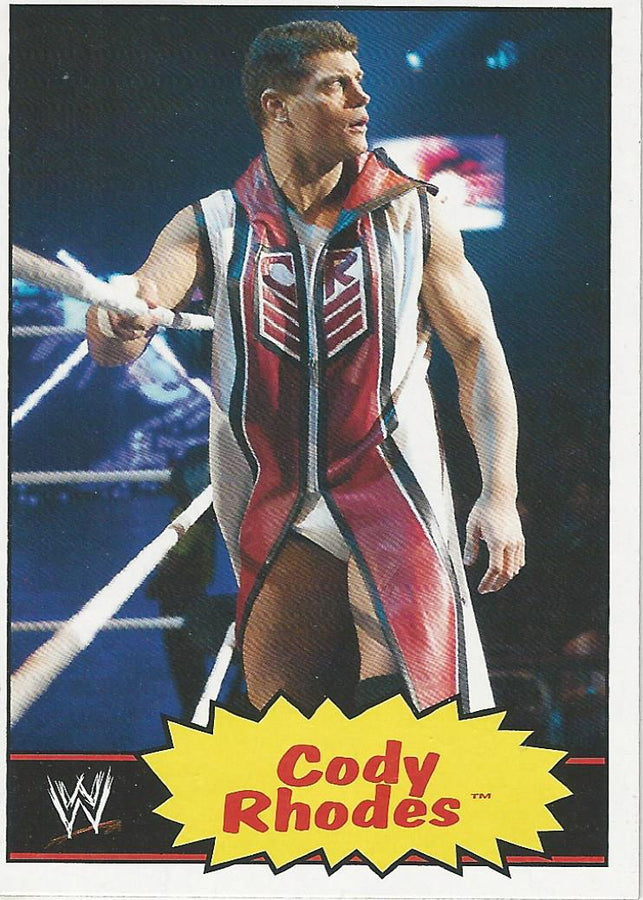 WWE Topps Heritage 2012 Cody Rhodes #13