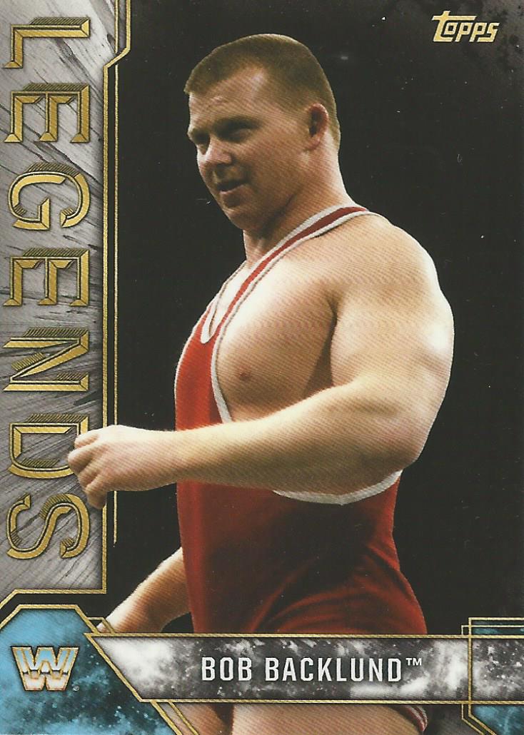 WWE Topps Legends 2017 Bob Backlund #13