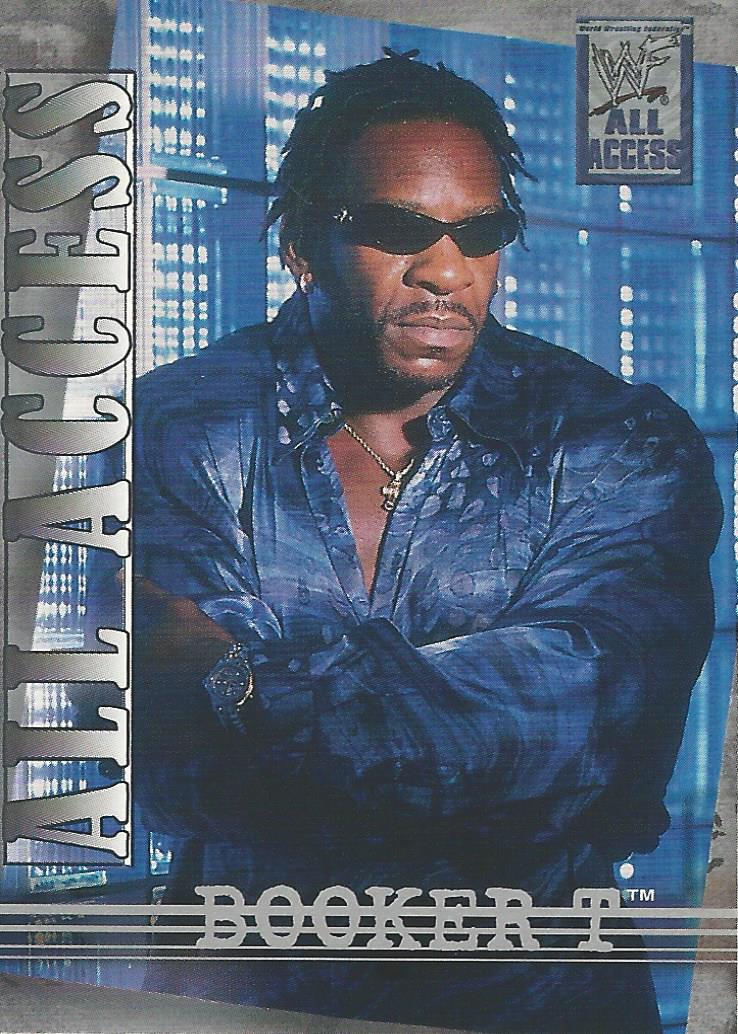 WWF Fleer All Access 2002 Booker T #13