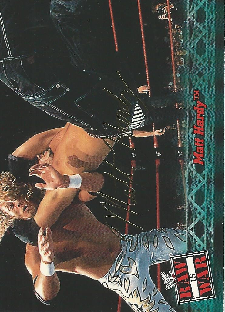 WWF Fleer Raw 2001 Matt Hardy #13
