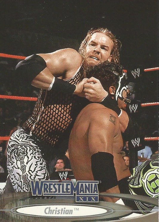 WWE Fleer Wrestlemania XIX 2003 Christian #13