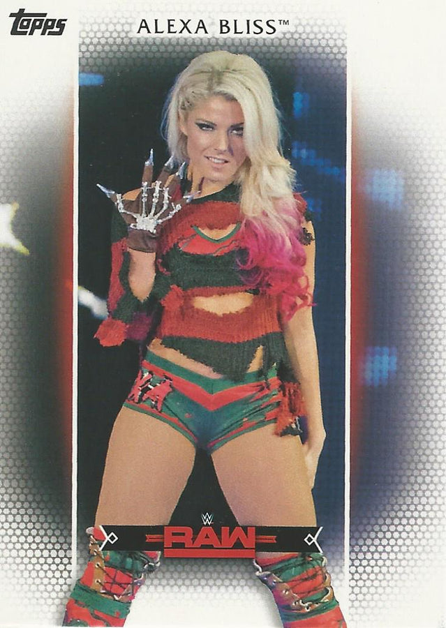 WWE Topps Women Division 2017 Alexa Bliss R13 trading card PW Catalog