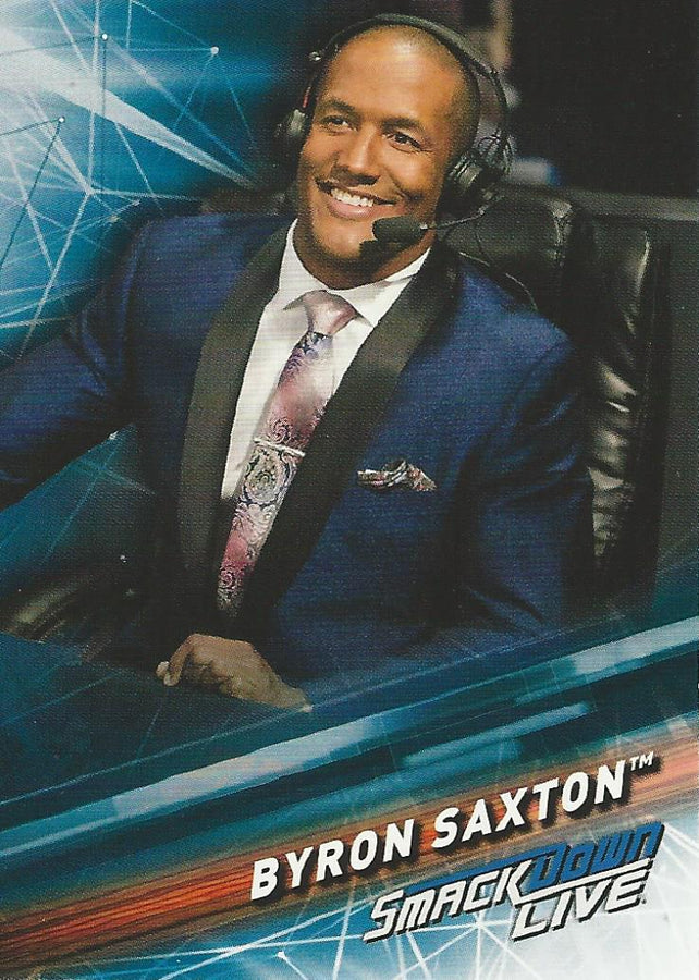WWE Topps Smackdown 2019 Byron Saxton #13