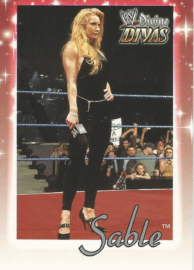 WWE Fleer Divine Divas 2003 Sable #13