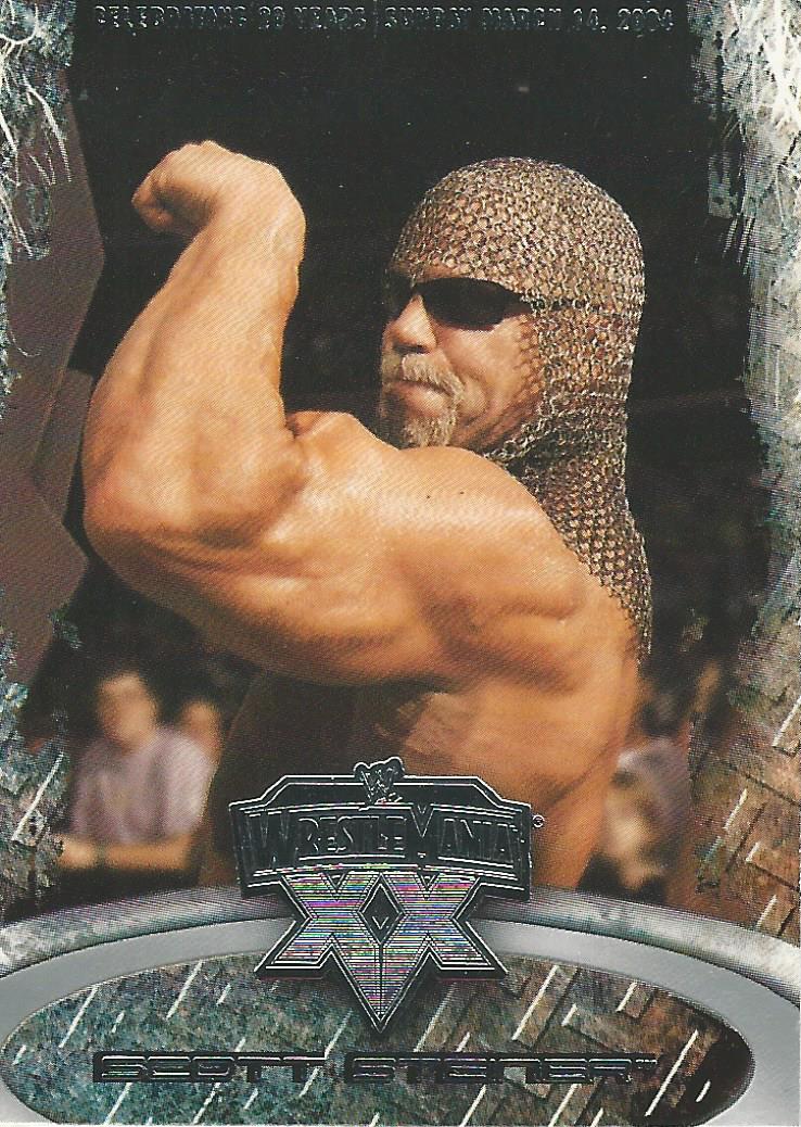 WWE Fleer Wrestlemania XX 2004 Scott Steiner #13