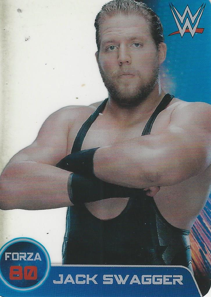 WWE Edibas Lamincards 2014 Jack Swagger #13