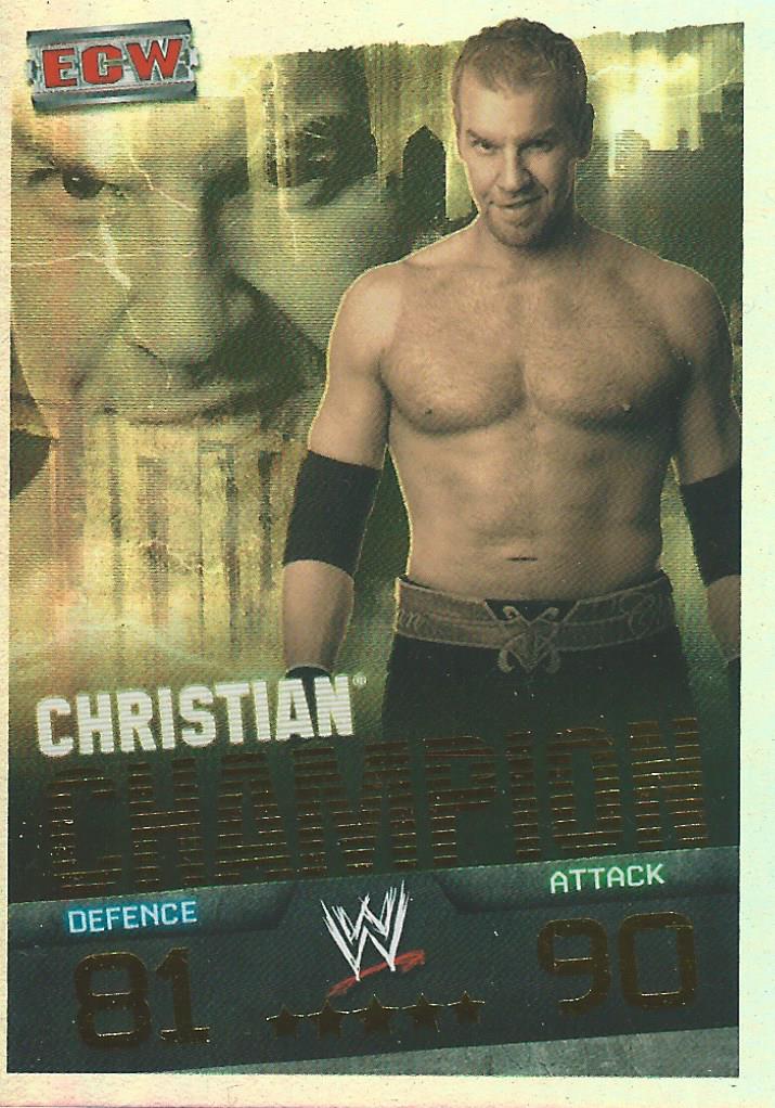 WWE Topps Slam Attax Evolution 2010 Champion Christian #13