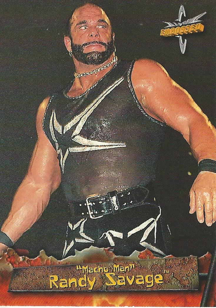 WCW Topps Embossed 1999 Macho Man Randy Savage #13