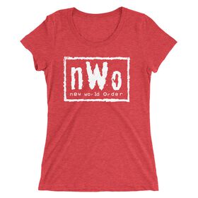 nWo "Classic Logo" Women's Tri-Blend T-Shirt T-Shirt PW Catalog