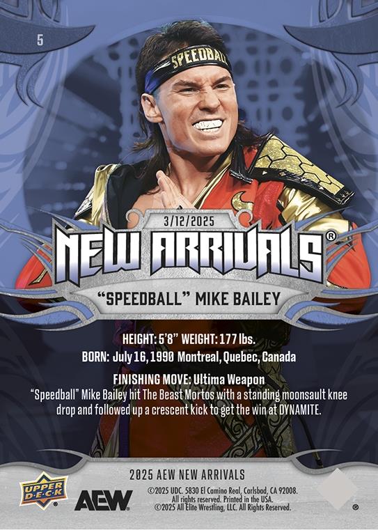 “Speedball” Mike Bailey