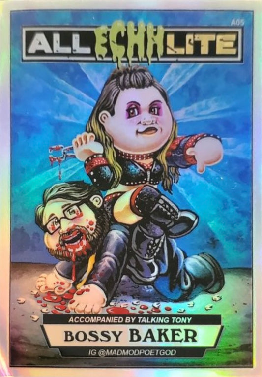 Bossy Baker trading card PW Catalog