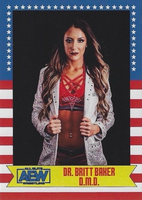 DR. Britt Baker D.M.D. trading card PW Catalog