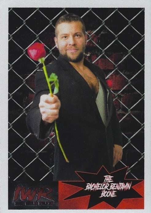 The Bachelor Benjamin Boone trading card PWcatalog