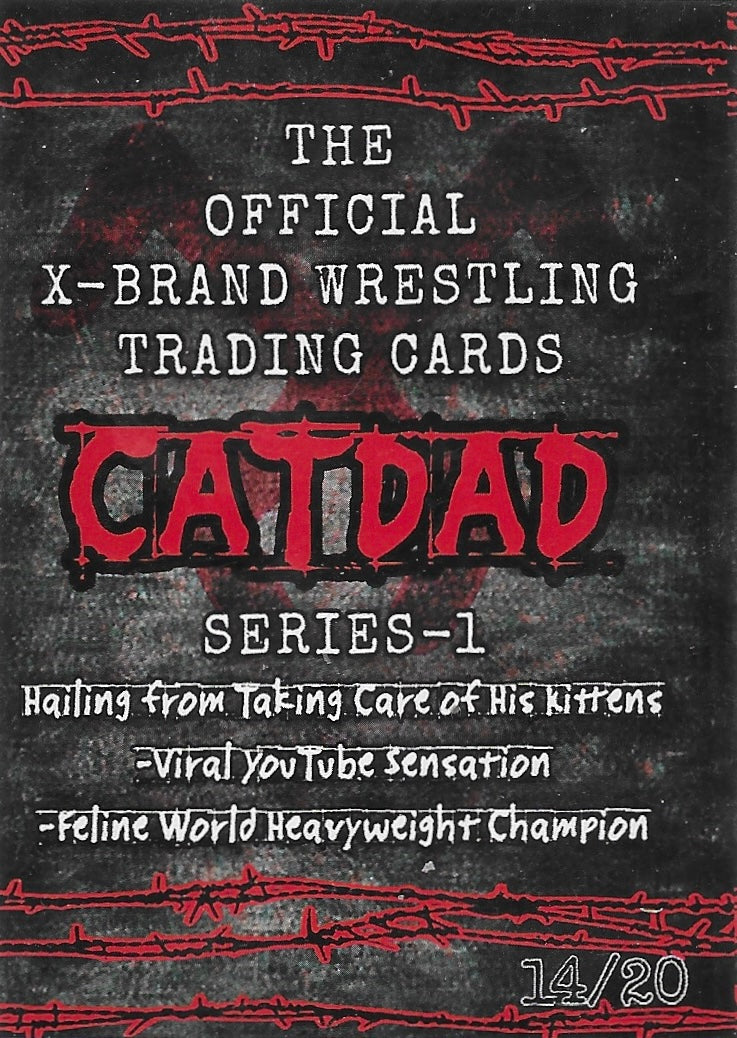 Catdad trading card PW Catalog