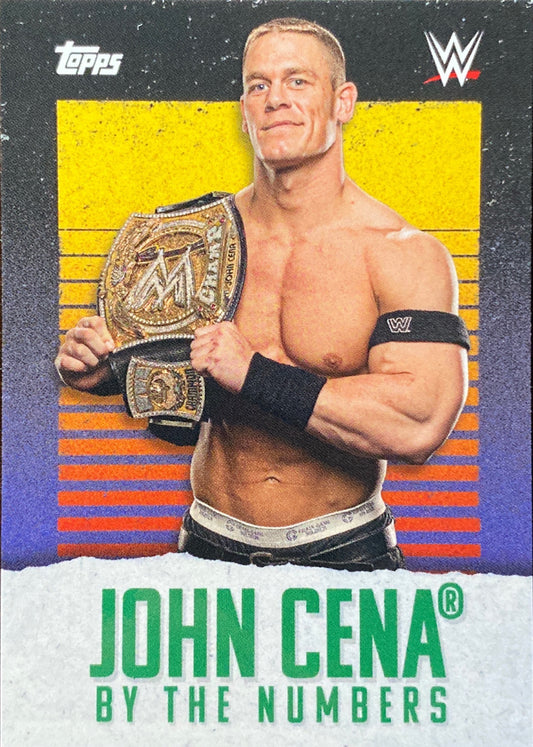 John Cena by the Numbers trading card PW Catalog