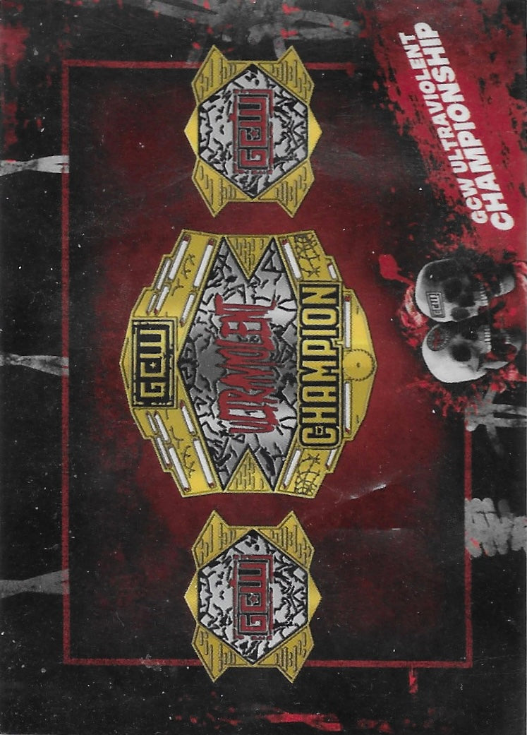 GCW Ultraviolent Championship trading card PW Catalog
