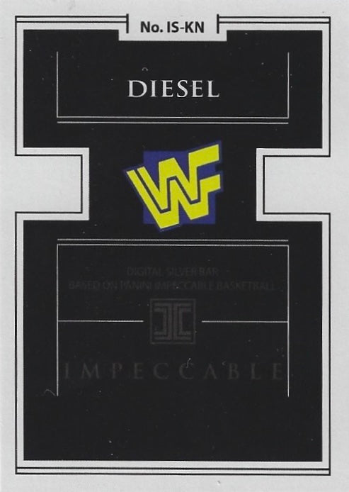 World Wrestling Federation – Diesel trading card PW Catalog