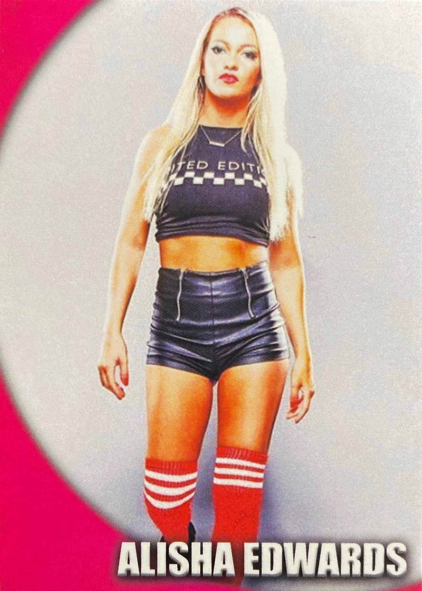 Alisha Edwards trading card PW Catalog