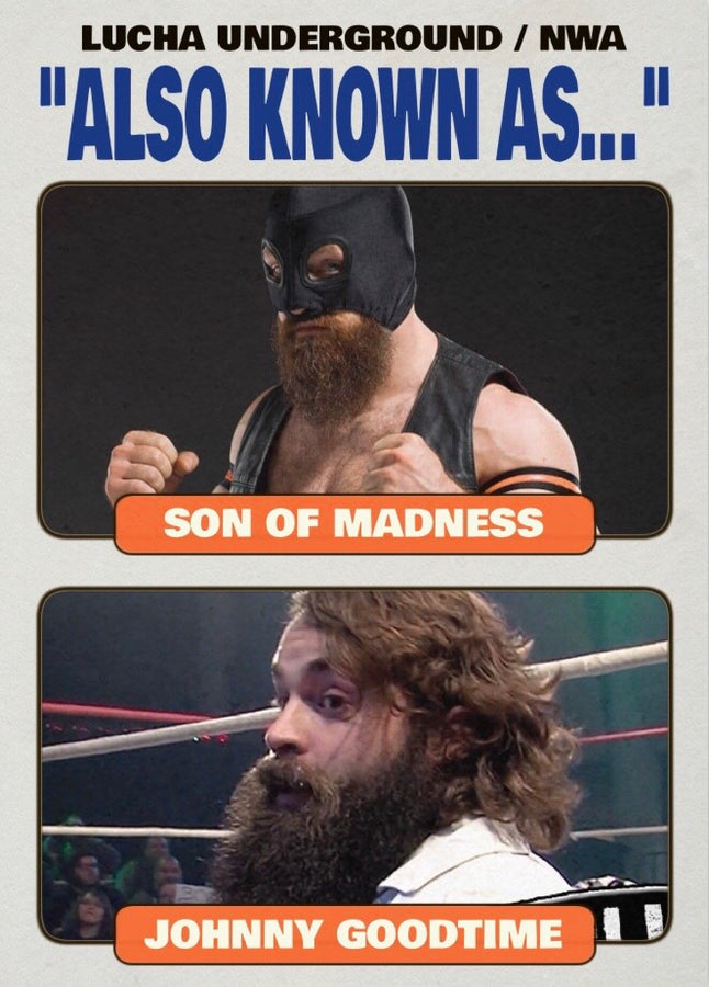 Son of Madness / Johnny Goodtime trading card PW Catalog