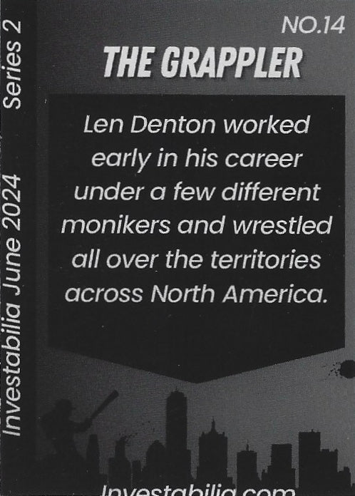 The Grappler trading card PW Catalog