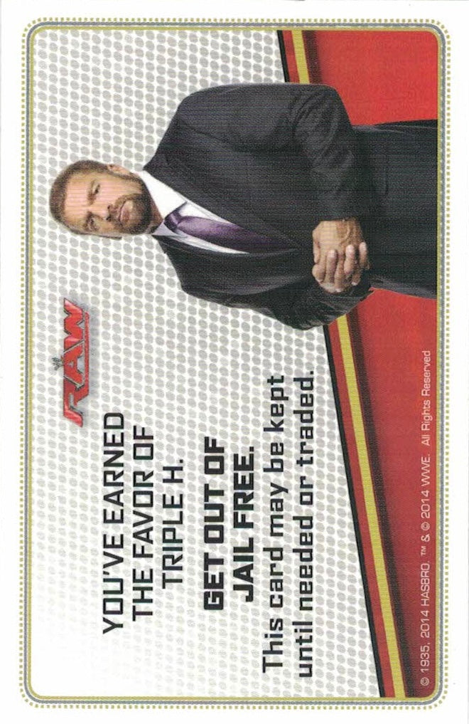 You’ve Earned the Favor of Triple H trading card PW Catalog