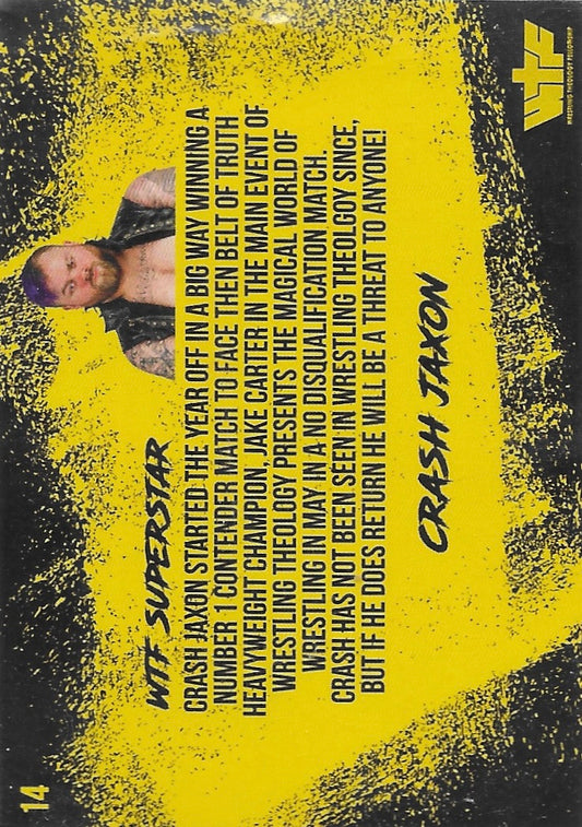 Crash Jaxon trading card PW Catalog