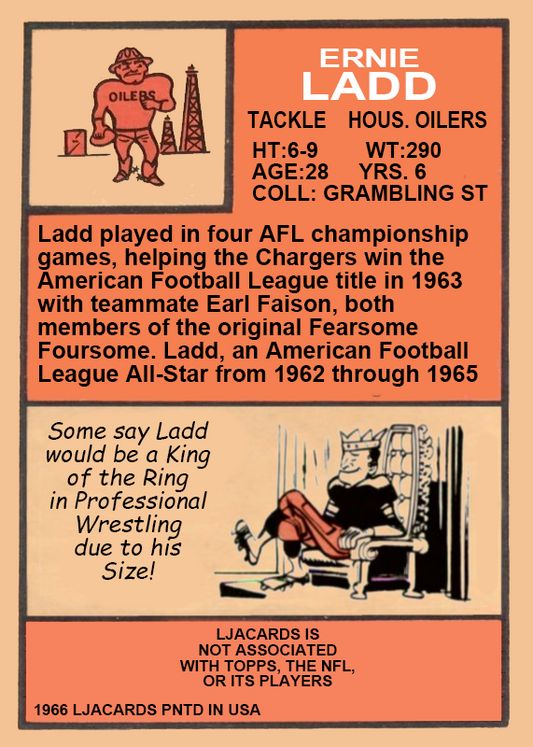 Ernie Ladd – Houston Oilers - image 2