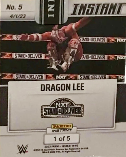 Dragon LEE – Dragon LEE Makes WWE Debut trading card PW Catalog