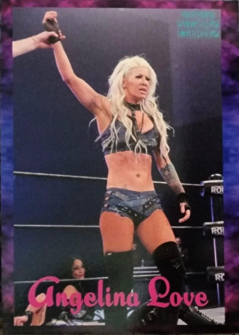 Angelina Love trading card PW Catalog