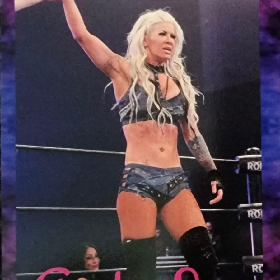 Angelina Love trading card PW Catalog