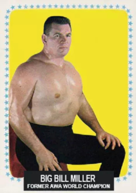 Big Bill Miller trading card PW Catalog
