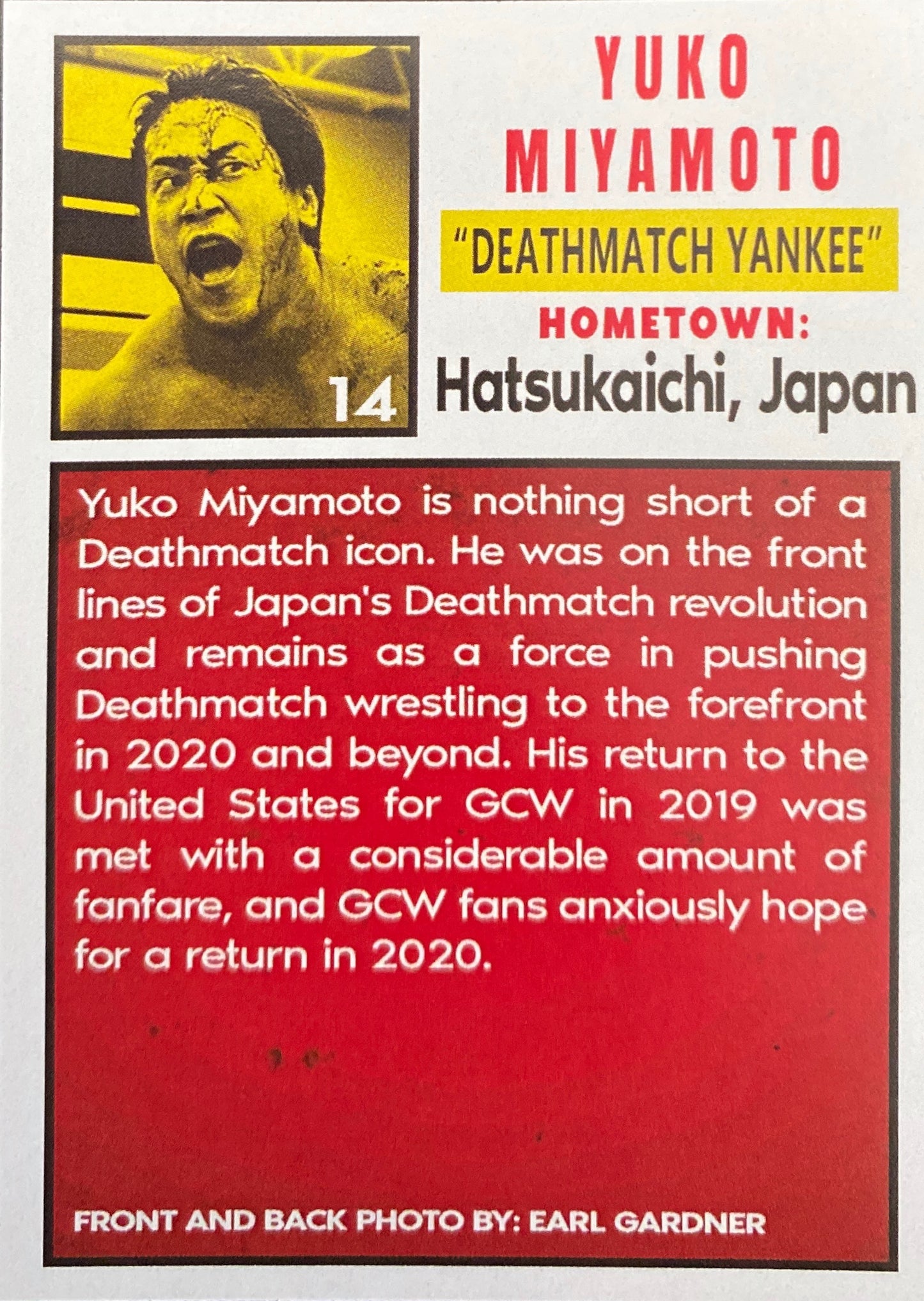 “Deathmatch Yankee” Yuko Miyamoto