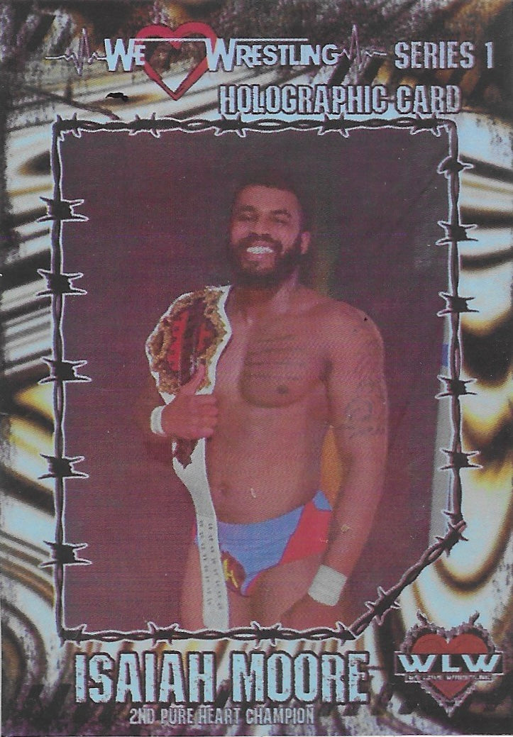 Isaiah Moore – 2nd Pure Heart Champion trading card PW Catalog