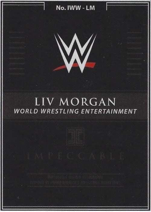 LIV Morgan – World Wrestling Entertainment trading card PW Catalog