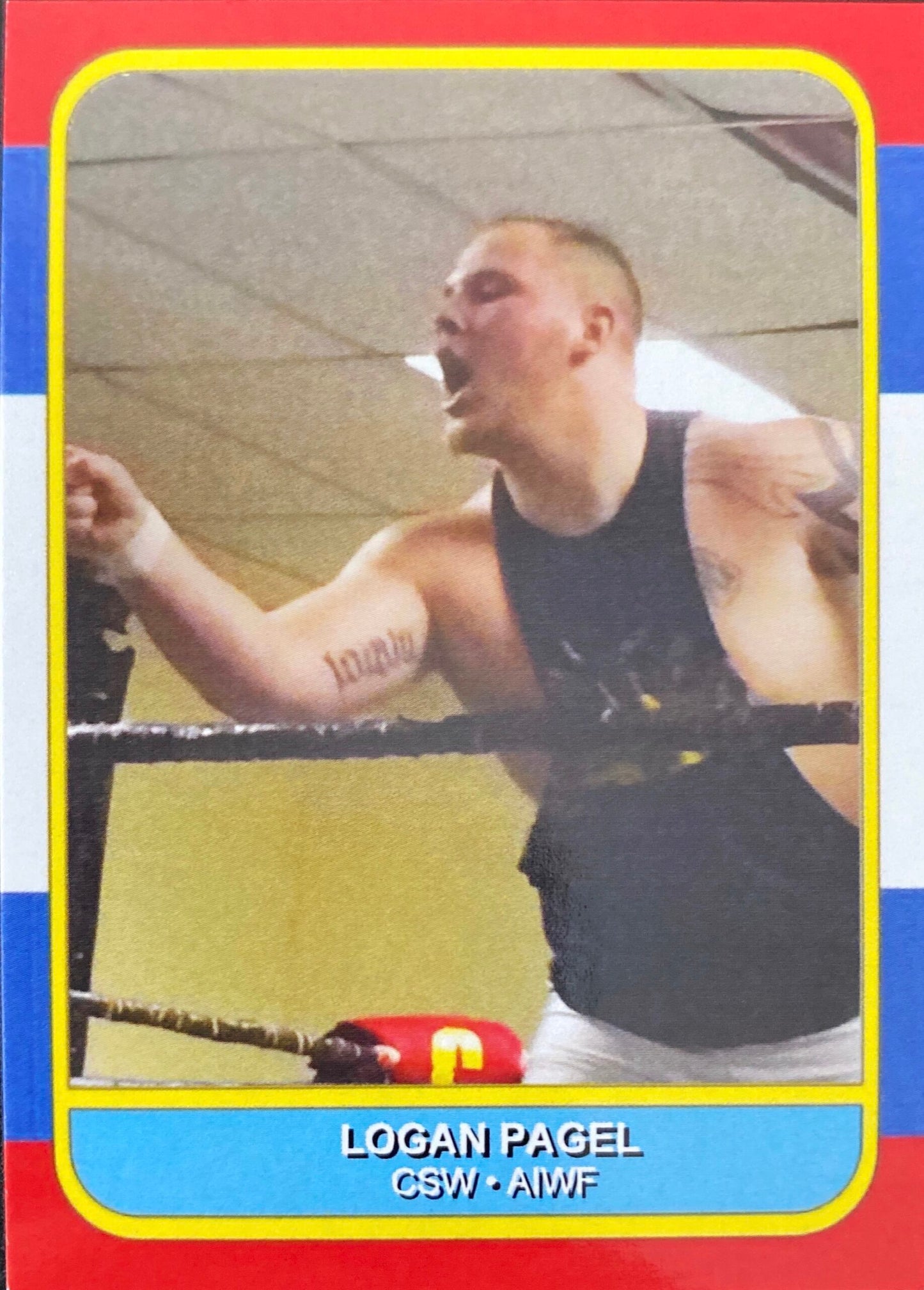 Logan Pagel trading card PW Catalog