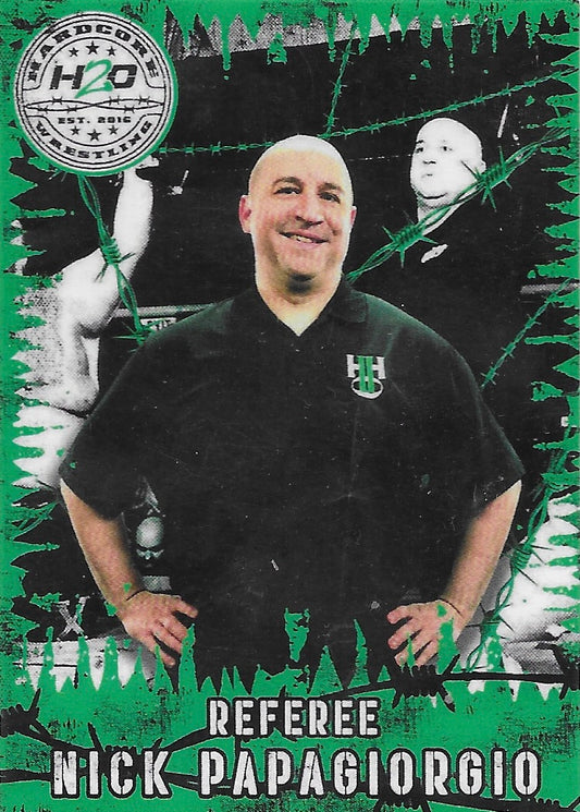 Referee Nick Papagiorgio