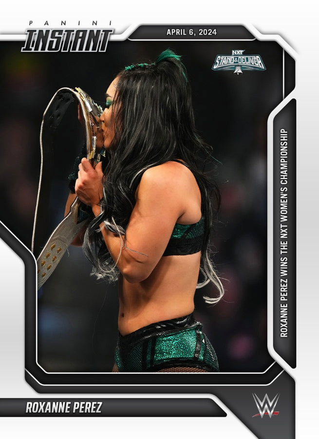 Roxanne Perez – Roxanne Perez Wins the NXT Women’s Championship trading card PW Catalog