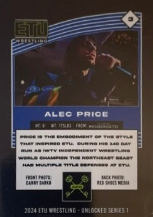“Northeast Beast” Alec Price