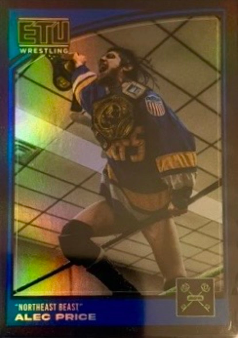 “Northeast Beast” Alec Price trading card PW Catalog