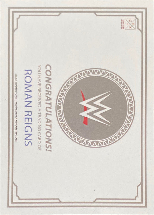 WWE – Roman Reigns trading card PW Catalog