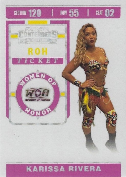 Karissa Rivera trading card PW Catalog