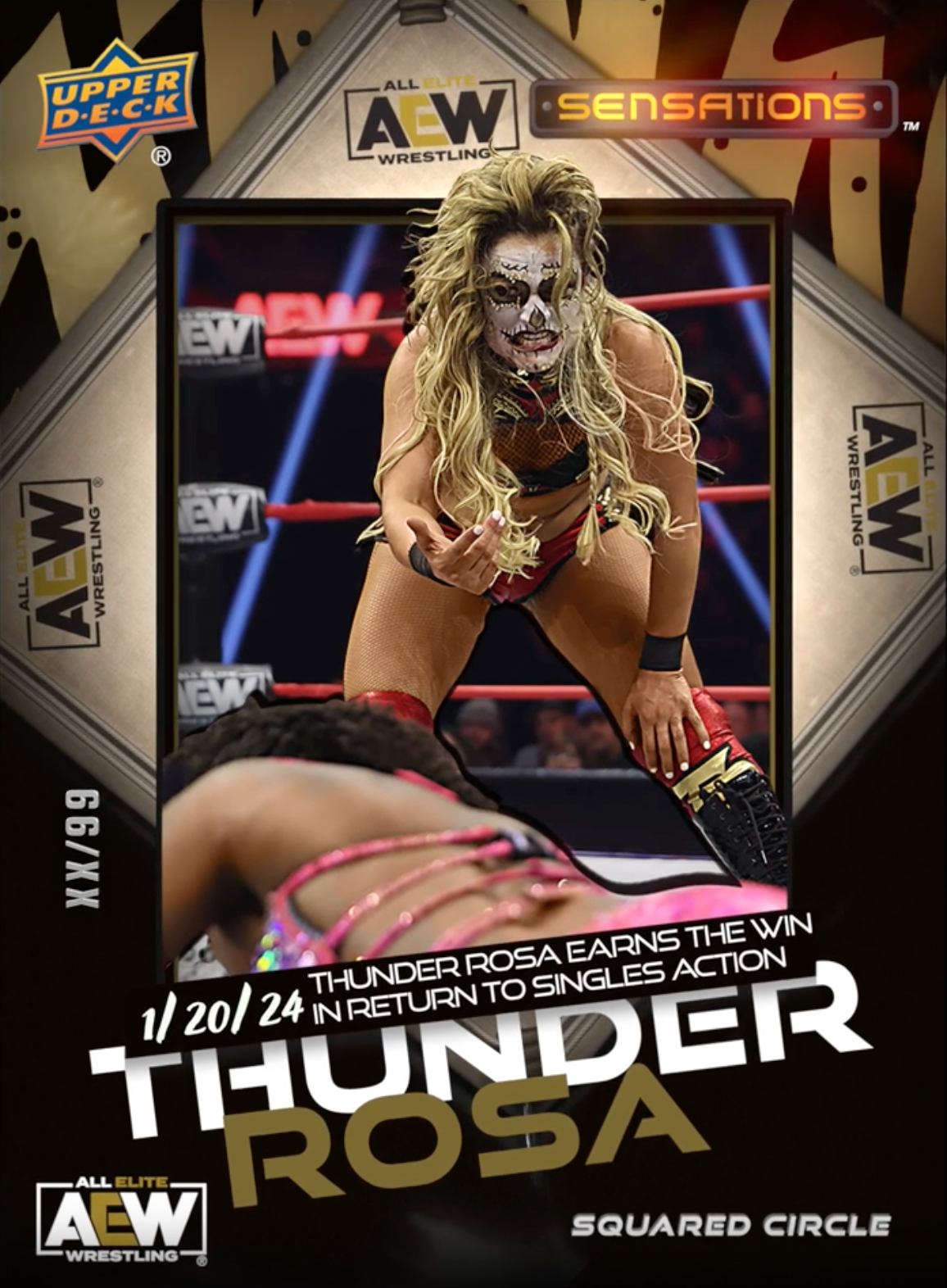 1/20/24 – Thunder Rosa – Thunder Rosa Earns the Win in Return to Singles Action