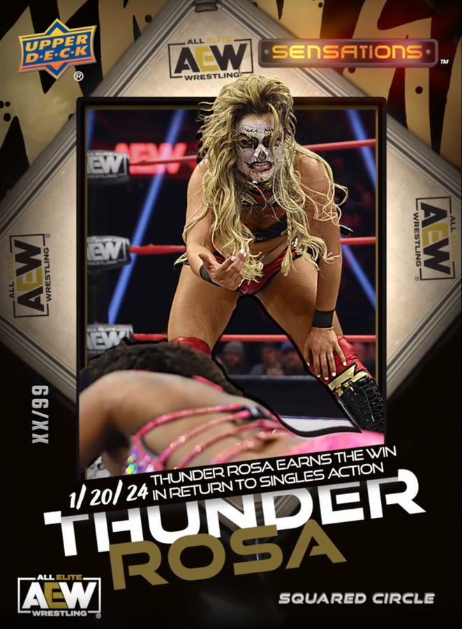 1/20/24 – Thunder Rosa – Thunder Rosa Earns the Win in Return to Singles Action