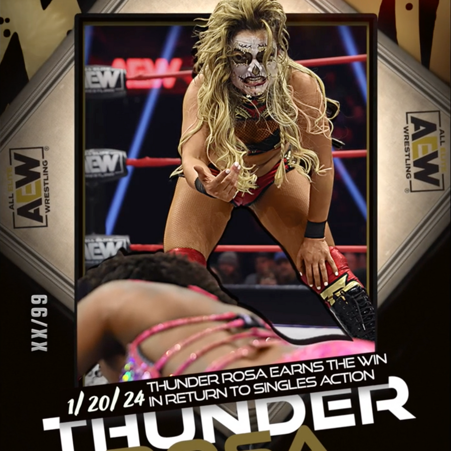 1/20/24 – Thunder Rosa – Thunder Rosa Earns the Win in Return to Singles Action