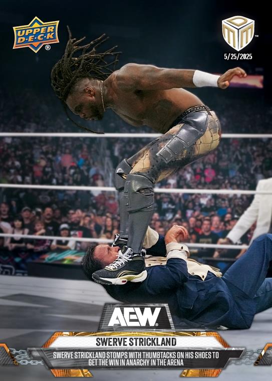Swerve Strickland – Swerve Strickland Stomps With Thumbtacks on HIS Shoes to Get the Win in Anarchy in the Arena