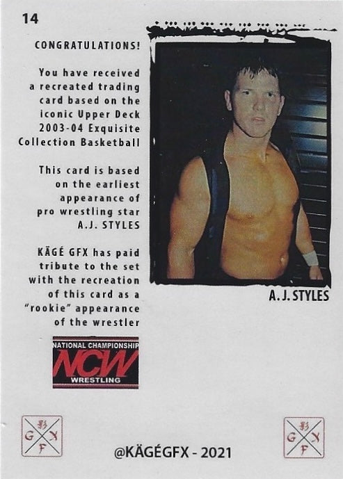 A.J. Styles – NCW