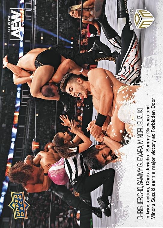 Chris Jericho, Sammy Guevara, Minoru Suzuki – in Trios Action, Chris Jericho, Sammy Guevara and Minoru Suzuki Earn a Major Victory at Forbidden Door